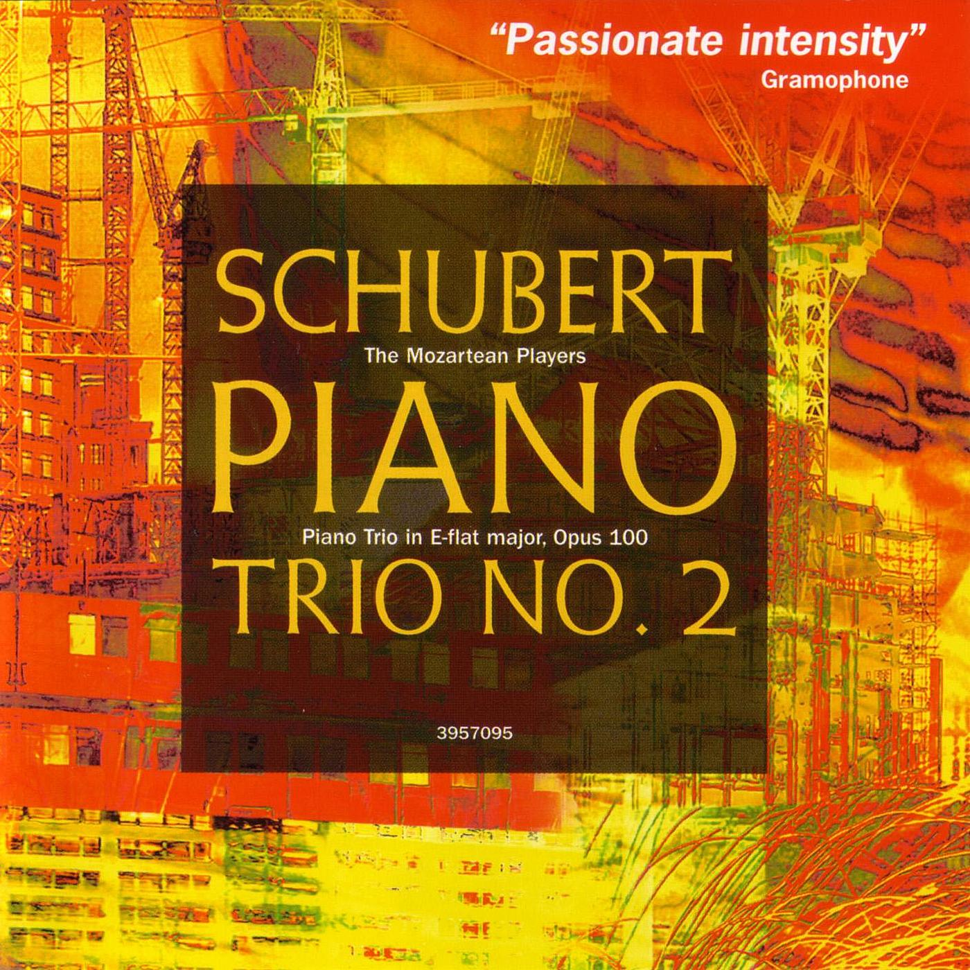 piano trio no. 2 in e-flat major d.929 schubert
