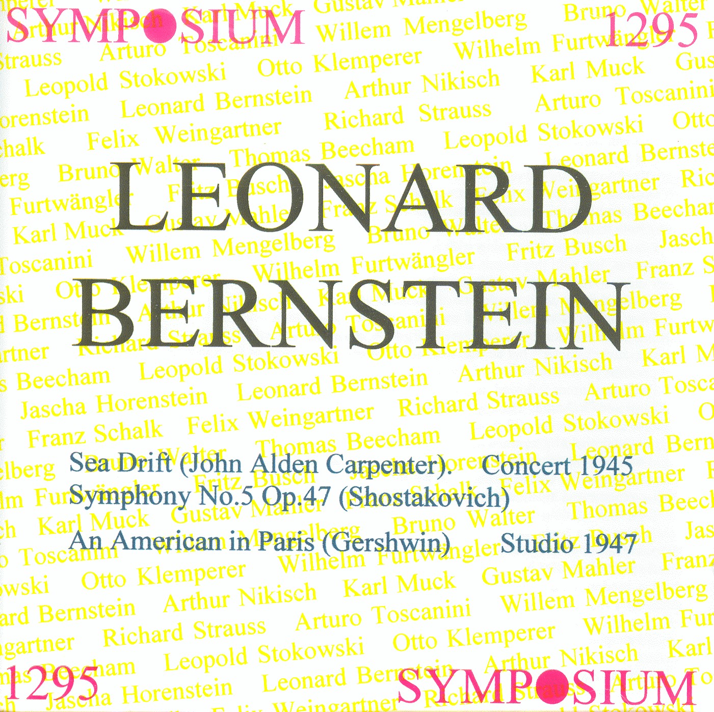 eClassical - Leonard Bernstein (1945-1947)