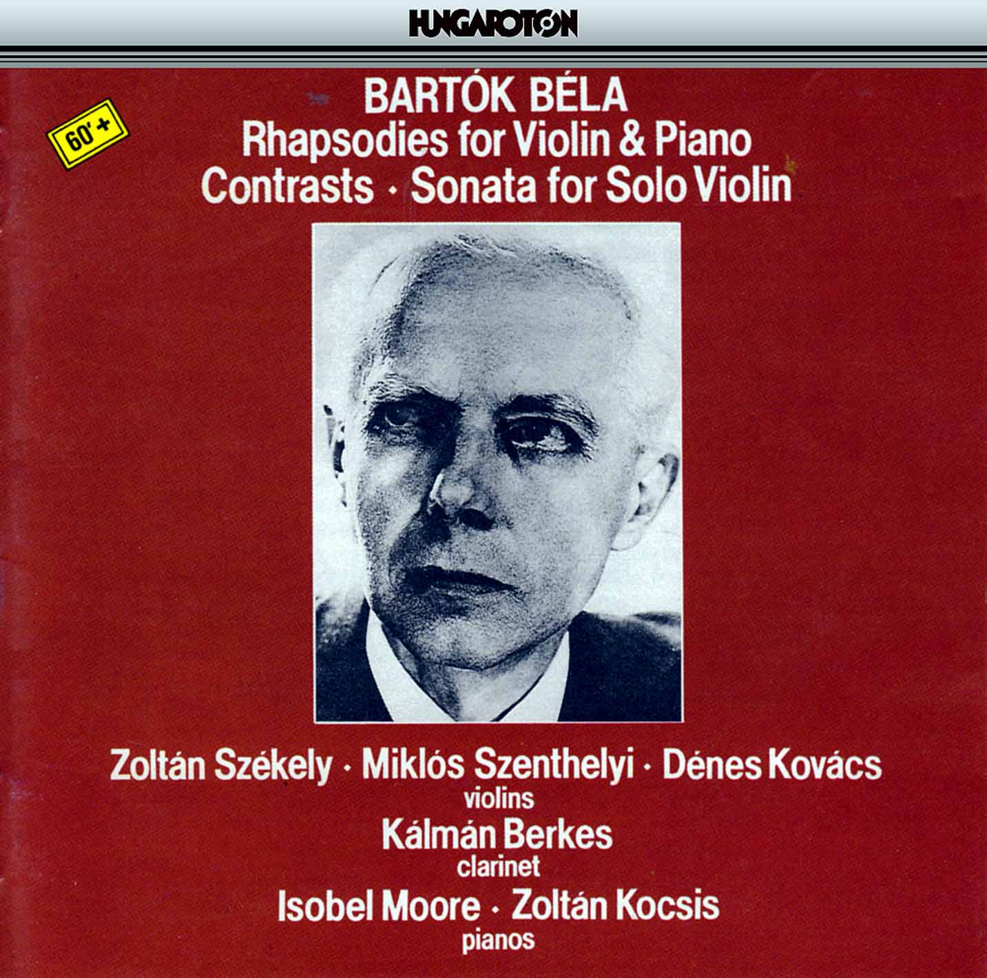 Eclassical Bartók Rhapsodies For Violin And Piano Contrasts Sonata For Solo Violin