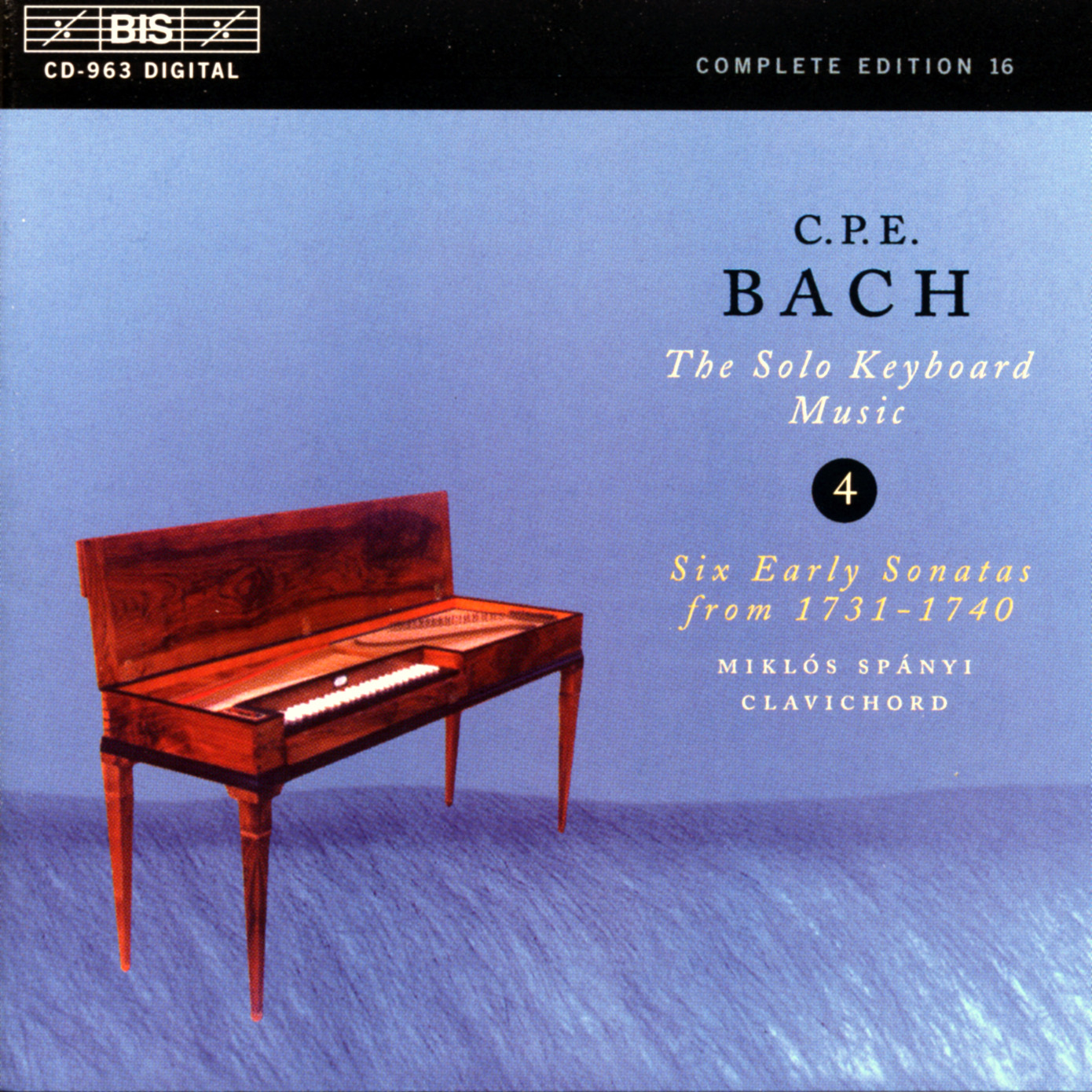 eClassical - C.P.E. Bach: Solo Keyboard Music, Vol. 4