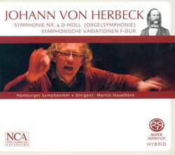 Herbeck, J.R. Von: Symphony No. 4 / Symphonic Variations