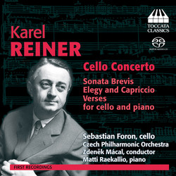 Reiner: Cello Concerto - Sonata Brevis - Elegy and Capriccio - Verses