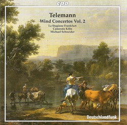 Telemann, G.P.: Wind Concertos, Vol. 2 - Twv 51:F1, 51:G1, 52:C1, 52:D1, 53:D1