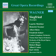 Wagner, R.: Siegfried (Ring Cycle 3) (Excerpts) (Melchior, Tessmer) (1929-1932)