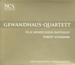 Mendelssohn, Felix: String Quartet No. 3 / Schumann, R.: String Quartet No. 1