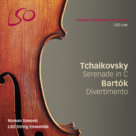 Tchaikovsky: Serenade - Bartók: Divertimento