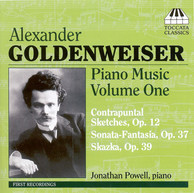 Goldenweiser, A.: Piano Music, Vol. 1