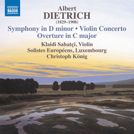 Dietrich: Symphony in D Minor, Violin Concerto & Overture in C Major