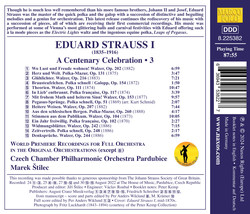 E. Strauss: A Centenary Celebration, Vol. 3