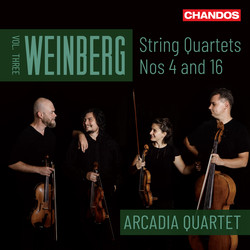 Weinberg: String Quartets, Vol. 3