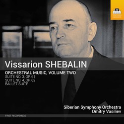 Shebalin: Orchestral Music, Vol. 2