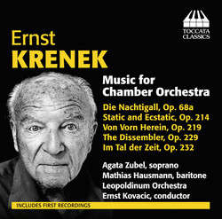 Krenek: Music for Chamber Orchestra