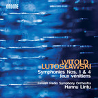 Lutosławski: Symphonies Nos. 1 and 4 & Jeux vénitiens
