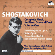 Shostakovich: Complete Music for Piano Duo and Duet, Vol. 1
