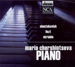 Piano Recital: Chershintseva, Maria - Liszt, F.: / Scriabin, A. / Shostakovich, D.