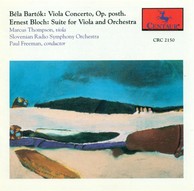 Bartok, B.: Viola Concerto / Bloch, E.: Viola Suite