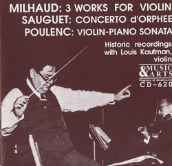 20th Century French Violin Works in Historical Recordings