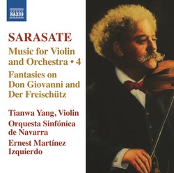 Sarasate: Music for Violin and Orchestra, Vol. 4