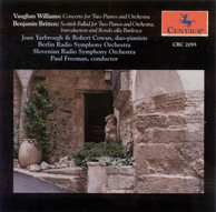 Vaughan Williams, R.: Concerto for 2 Pianos / Britten, B.: Scottish Ballad / Introduction and Rondo Alla Burlesca
