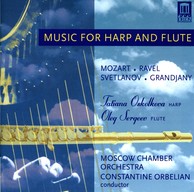 Mozart, W.A.: Concerto for Flute and Harp in C Major / Grandjany, M.: Aria in Classic Style / Svetlanov, E.: Russian Variations
