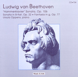 Beethoven: Fantasy in G Minor / Piano Sonatas Nos. 11 and 29