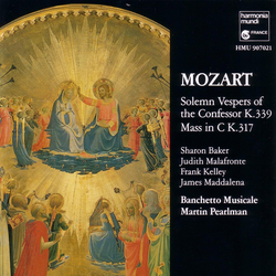 Mozart: Solemn Vespers of the Confessor & Coronation Mass