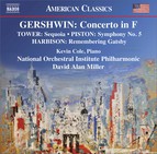 Gershwin, Harbison, Tower & Piston: Orchestral Works