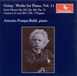 Grieg, E.: Piano Music, Vol. 11 - Lyric Pieces, Books 8-10 / 7 Fugues