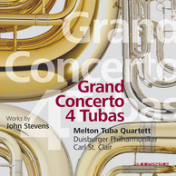 Stevens: Grand Concerto 4 Tubas - Adagio for Strings - Jubilare!