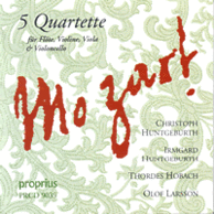 Mozart, W A - 5 Quartette
