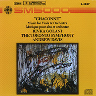 Chaconne - Music for Viola and Orchestra