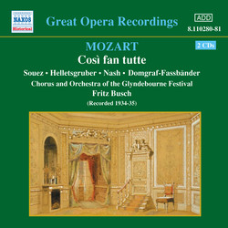 Mozart: Cosi Fan Tutte (Glyndebourne) (1935)