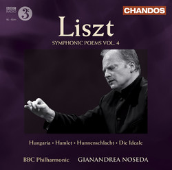 Liszt, F.: Symphonic Poems, Vol.  4  - Hungaria / Hamlet / Hunnenschlacht / Die Ideale