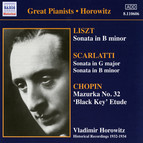 Liszt: Piano Sonata in B Minor (Horowitz) (1932-1935)