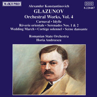 Glazunov: Orchestral Works, Vol.  4