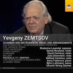 Yevgeny Zemtsov: Chamber & Instrumental Music & Arrangements