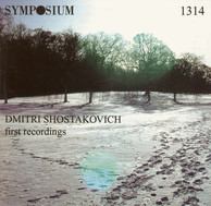 Shostakovich: First Recordings
