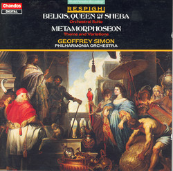 Respighi: Belkis, Queen of Sheba: Suite / Metamorphoseon Modi Xii