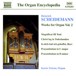 Scheidemann: Organ Works, Vol.  2