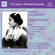 Giannini, Dusolina: Arias and Duets (1943-1944)