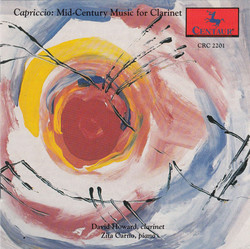 Capriccio: Mid-Century Music for Clarinet