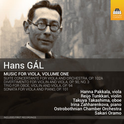 Gál: Music for Viola, Vol. 1