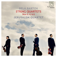 Belá Bartók: String Quartets Nos. 2, 4, & 6