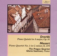 Dvorak: Piano Quintet - Mozart: Piano Quartet No. 1
