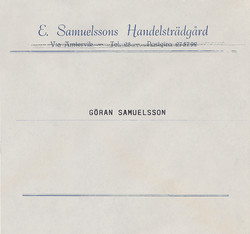 E. Samuelsssons Handelsträdgård