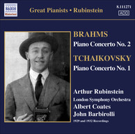 Brahms: Piano Concerto No. 2 / Tchaikovsky: Piano Concerto No. 1 (Rubinstein) (1929, 1932)