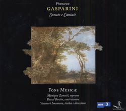 Gasparini, F.: Sapessi Almen Perche / La Lontananza / Sinfonia / Chi Non Sa Che Sia Morire / Dimmi Gentil Daliso