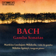J.S. Bach - Gamba Sonatas