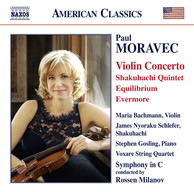 Moravec: Violin Concerto, Shakuhachi Quintet, Equilibrium & Evermore