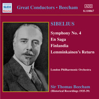 Sibelius: Symphony No. 4 / En Saga (Beecham) (1935-1939)